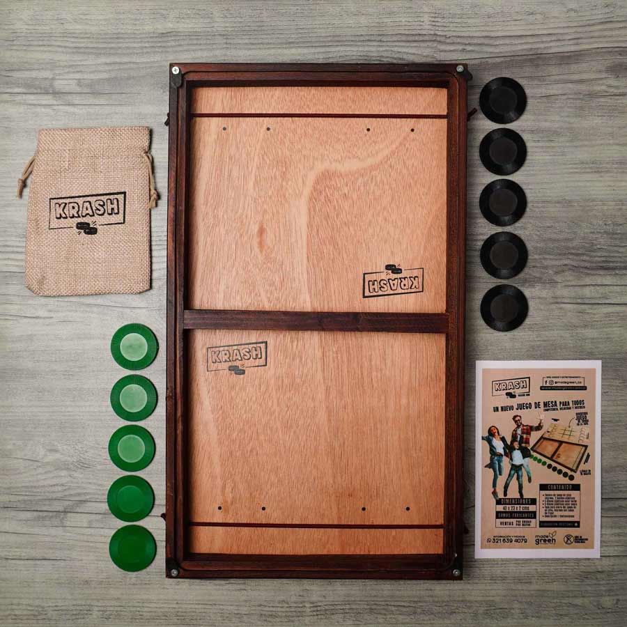 tablero fichas bolsa instrucciones