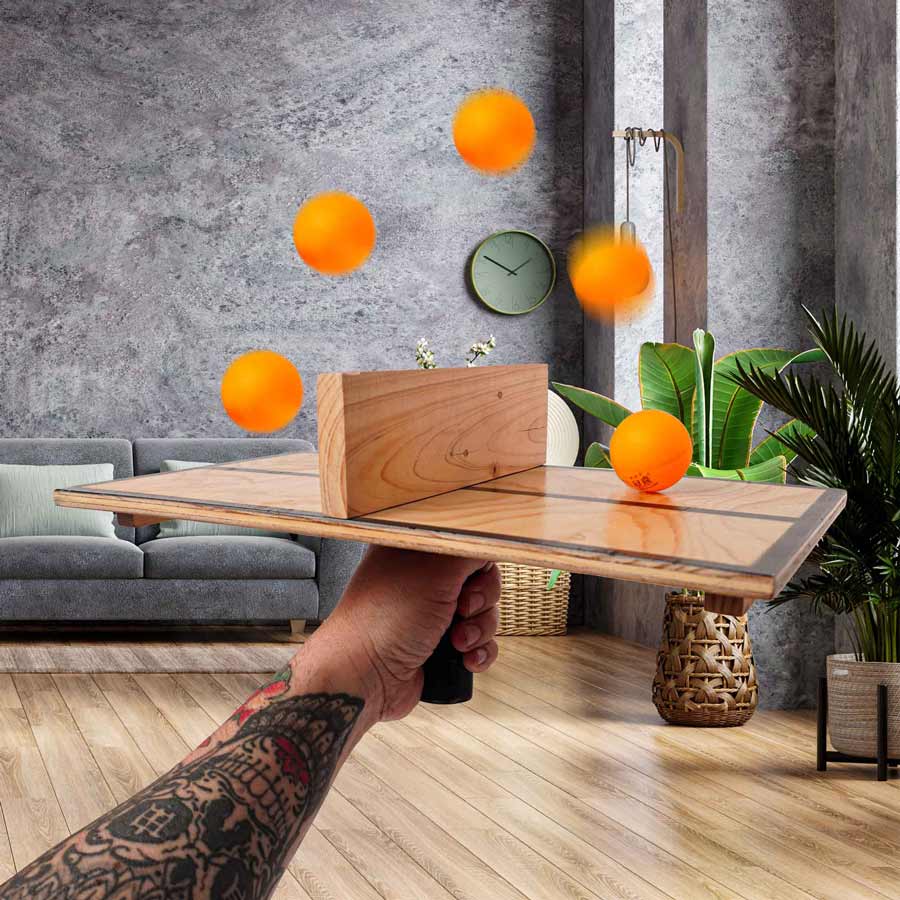 juego ping pong rebotando